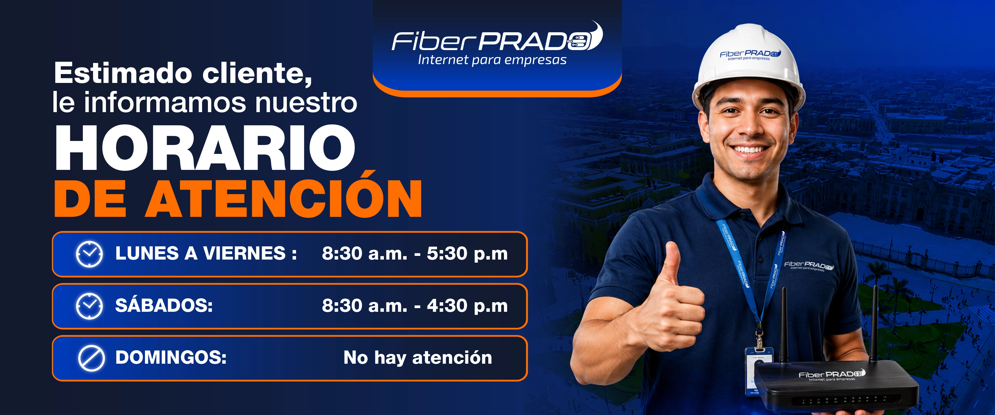 Promoción FiberPRADO